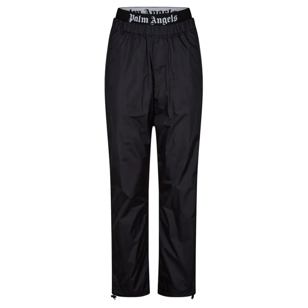 Palm Angels Afterlogo Track Pants in Black