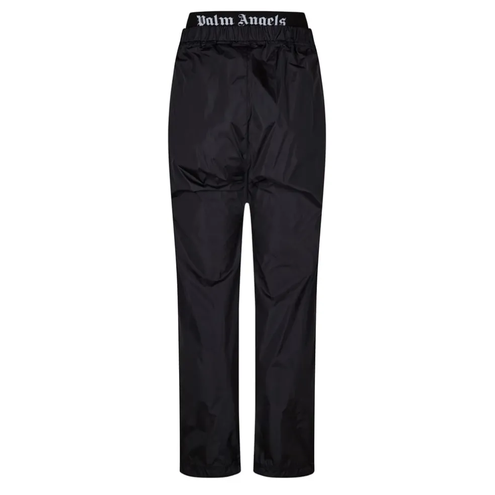 Palm Angels Afterlogo Track Pants in Black