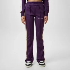 Palm Angels Classic Logo Track Pants in Purple