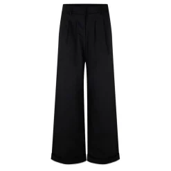 Palm Angels Cuff Trousers in Black