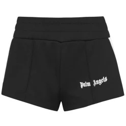 Palm Angels Track Hot Shorts in Black