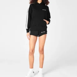 Palm Angels Track Hot Shorts in Black