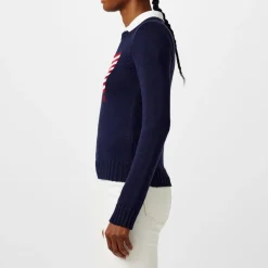 Polo Ralph Lauren Flag Sweater in Blue