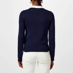 Polo Ralph Lauren Flag Sweater in Blue