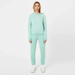 Polo Ralph Lauren Hooded Regular Fit Polo Sweatshirt in Green