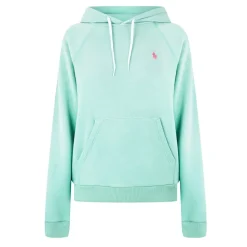 Polo Ralph Lauren Hooded Regular Fit Polo Sweatshirt in Green