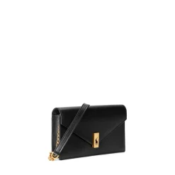 Polo Ralph Lauren Logo Wallet On Chain in Black