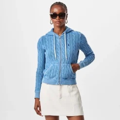 Polo Ralph Lauren Polo Cable Sweat in Blue