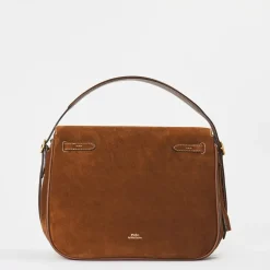Polo Ralph Lauren Polo Id Satchel in Brown