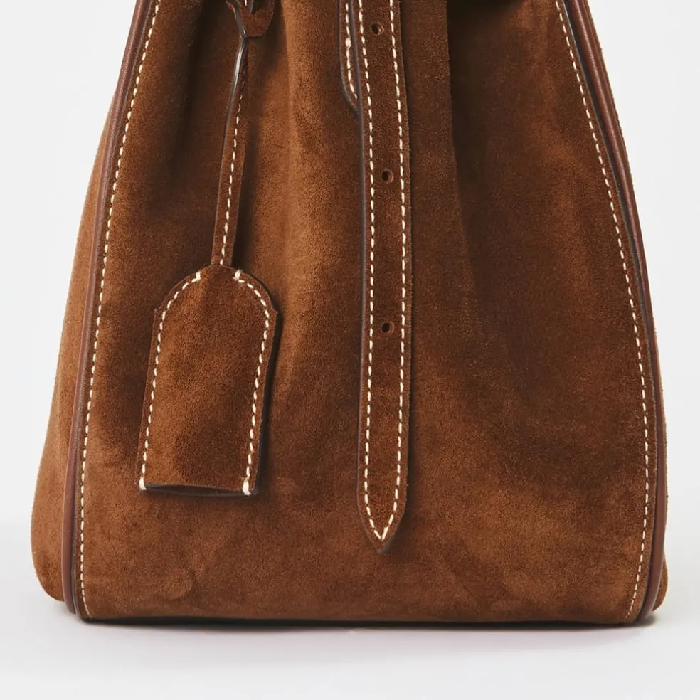 Polo Ralph Lauren Polo Id Satchel in Brown