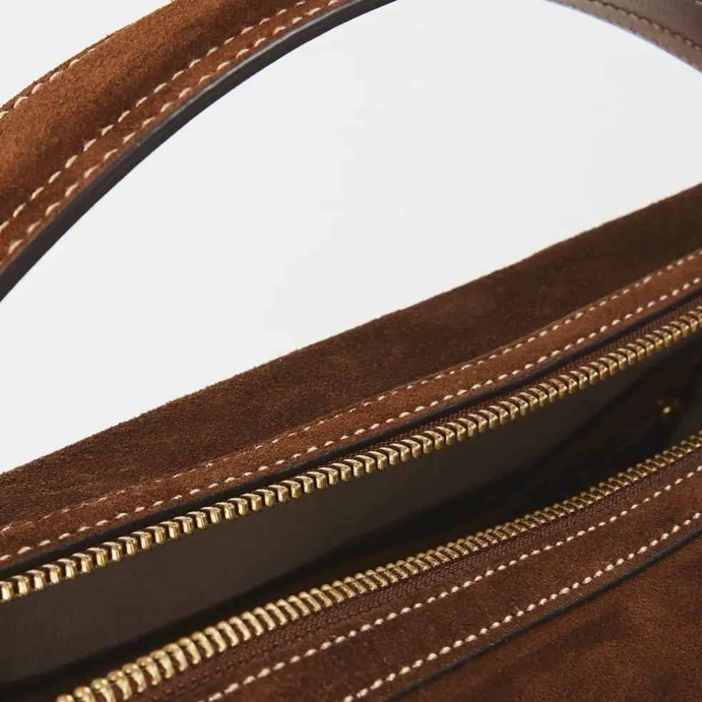 Polo Ralph Lauren Polo Id Satchel in Brown