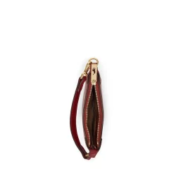 Polo Ralph Lauren Polo Id Leather Card Case in Red
