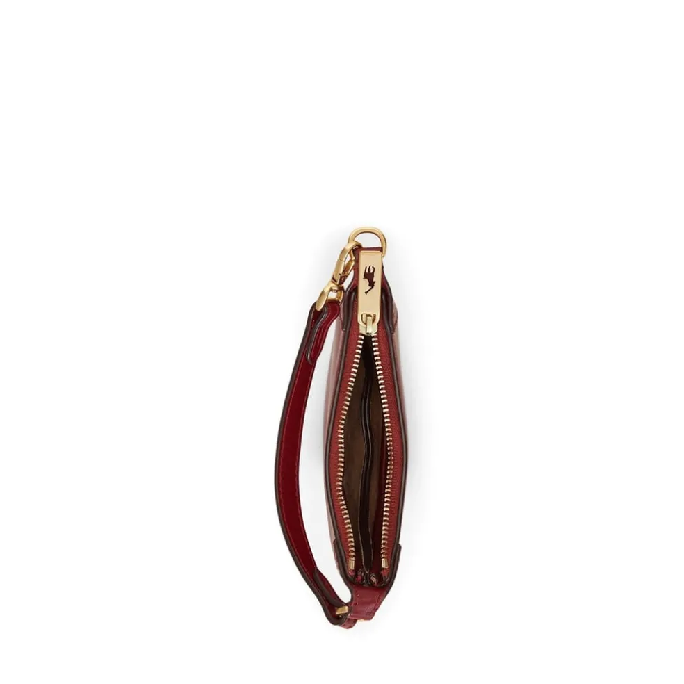 Polo Ralph Lauren Polo Id Leather Card Case in Red