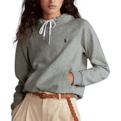 Polo Ralph Lauren Pony Fleece Hoodie in Grey