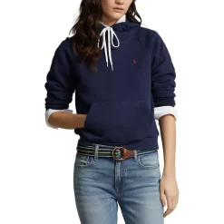 Polo Ralph Lauren Pony Fleece Hoodie in Blue