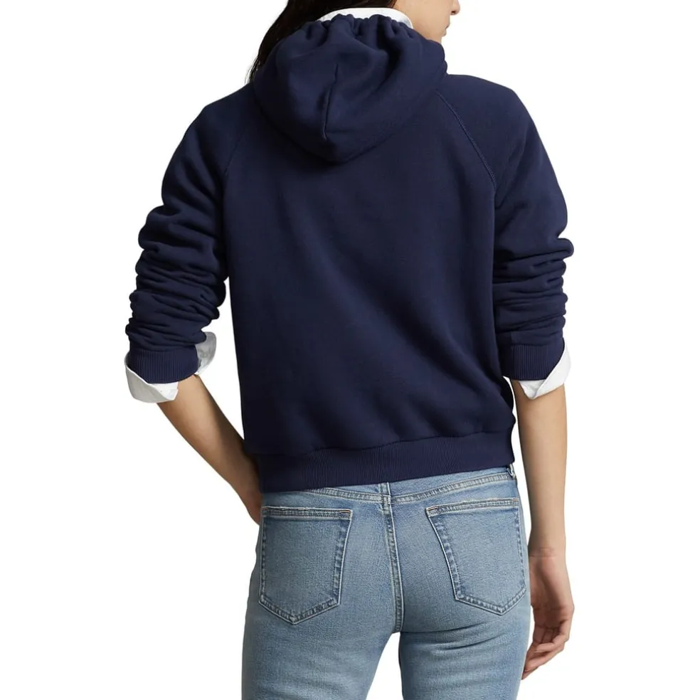 Polo Ralph Lauren Pony Fleece Hoodie in Blue