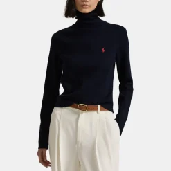 Polo Ralph Lauren Turtleneck Jumper in Blue