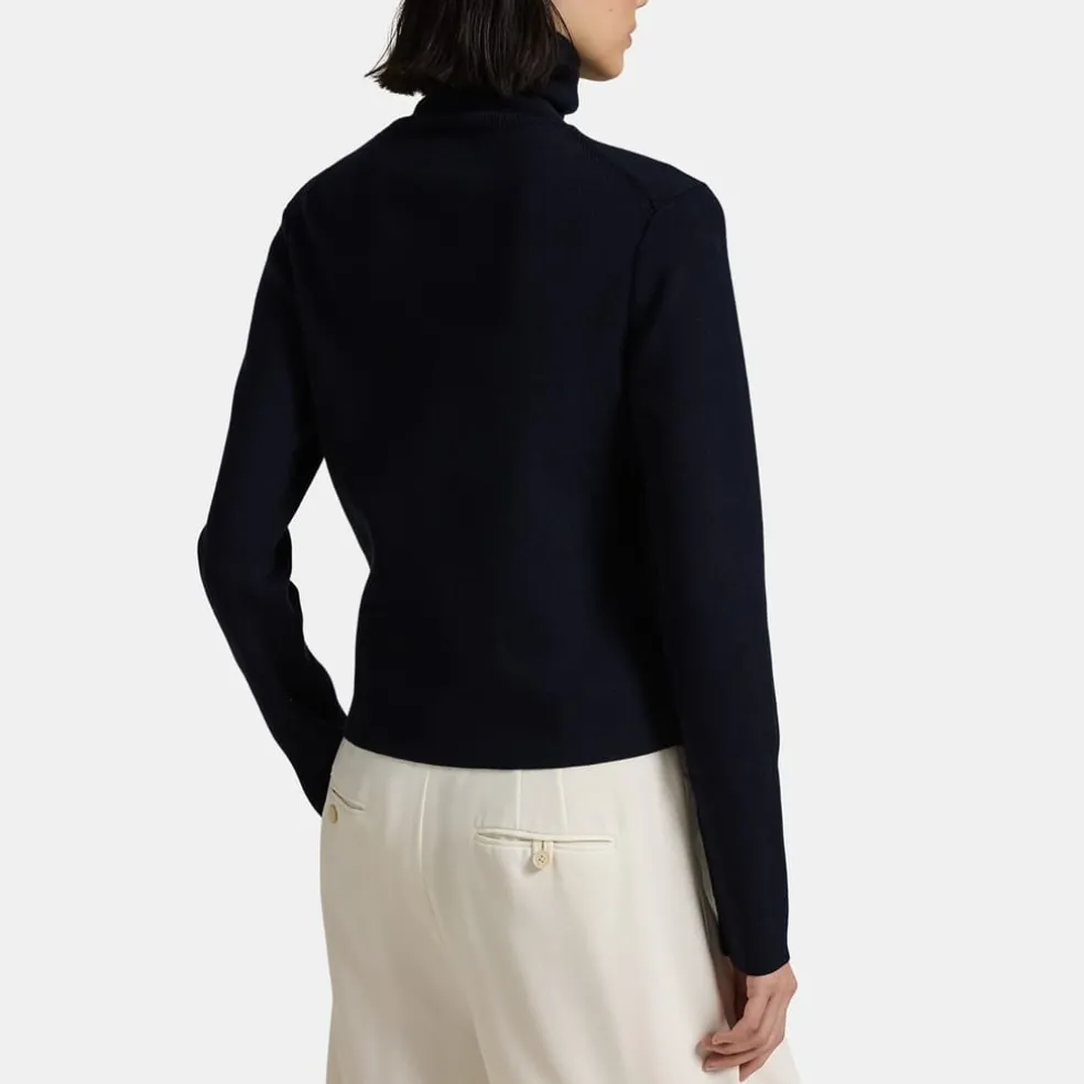 Polo Ralph Lauren Turtleneck Jumper in Blue