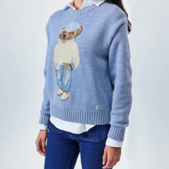 Polo Ralph Lauren Winnie the Pooh Relaxed Fit Sweater in Blue