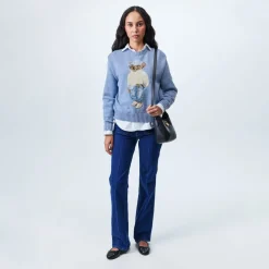 Polo Ralph Lauren Winnie the Pooh Relaxed Fit Sweater in Blue