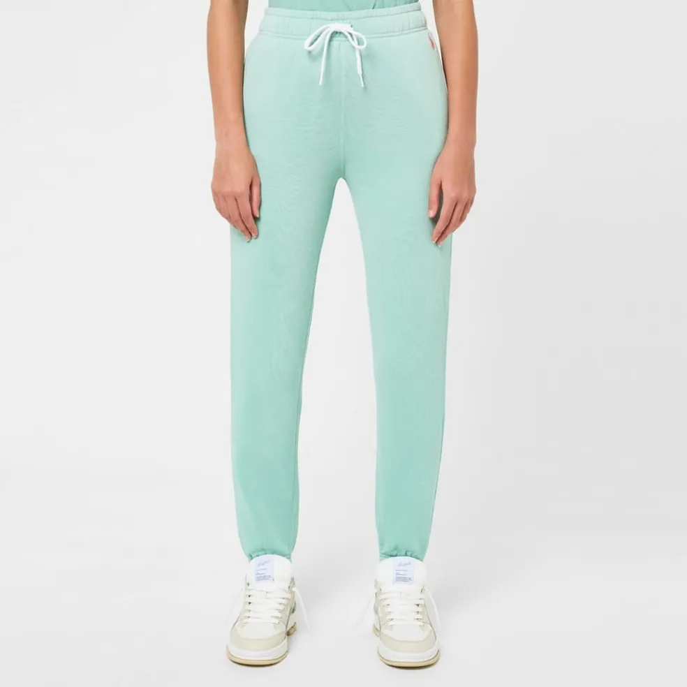 Polo Ralph Lauren Womens Fleece Joggers in Green
