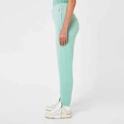 Polo Ralph Lauren Womens Fleece Joggers in Green