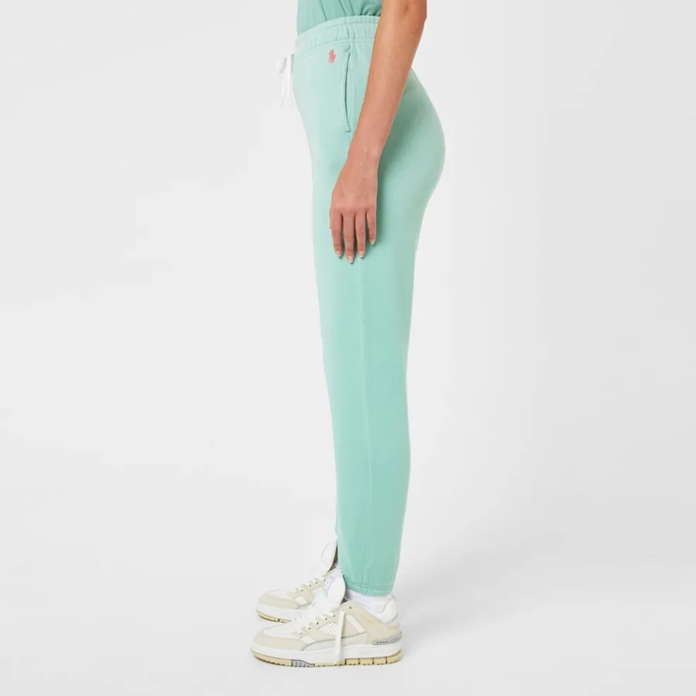 Polo Ralph Lauren Womens Fleece Joggers in Green