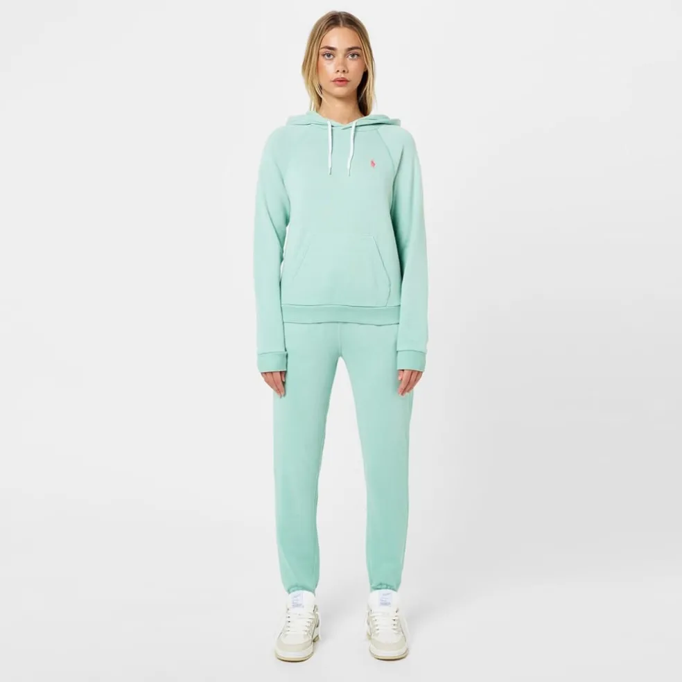 Polo Ralph Lauren Womens Fleece Joggers in Green