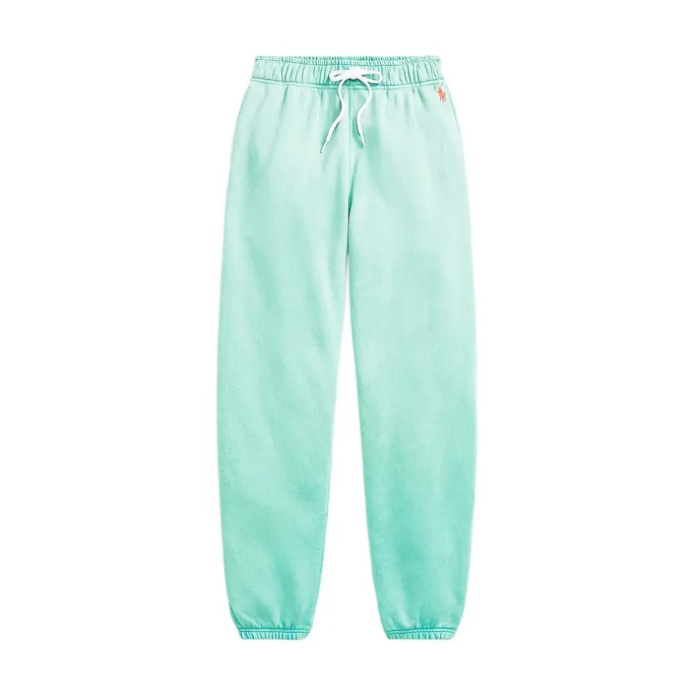 Polo Ralph Lauren Womens Fleece Joggers in Green