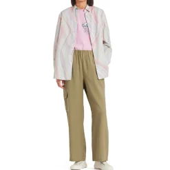PS Paul Smith Swirl Relaxed Fit Long Sleeve Shirt in Multi
