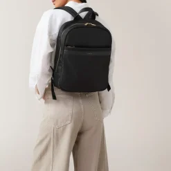 Radley Park Medium Zip Top Backpack in Black