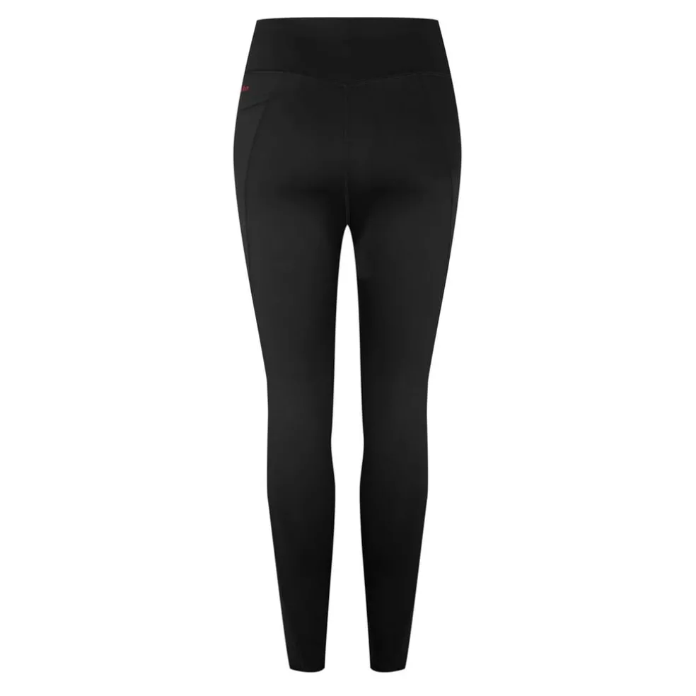 Red Run Inky Collection Sculpted Leggings in Black