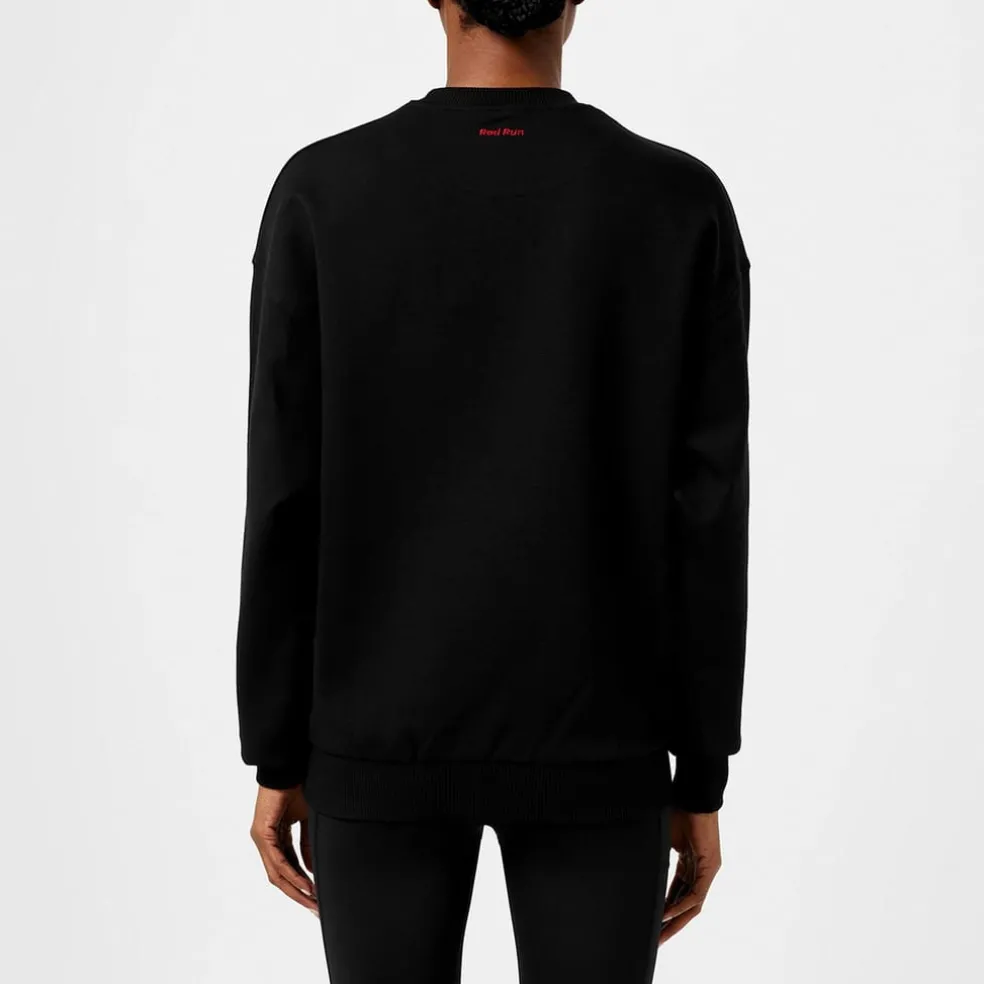 Red Run Inky Crew Sweater in Black