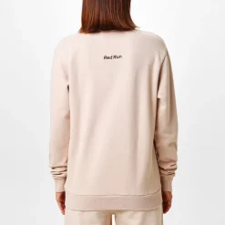 Red Run Redrun Crew Neck Regular Fit Sweater in Beige