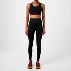 Red Run Redrun Sports Bra in Black