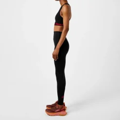 Red Run Redrun Sports Bra in Black