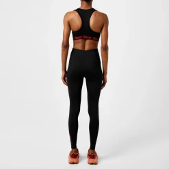 Red Run Redrun Sports Bra in Black