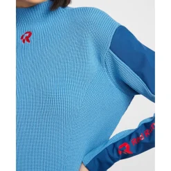 Red Run Womens Elektra Knitted Sweatshirt in Multi colour