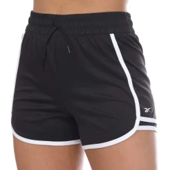Reebok Workout Ready High-Rise Shorts in Black