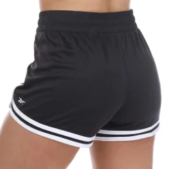 Reebok Workout Ready High-Rise Shorts in Black