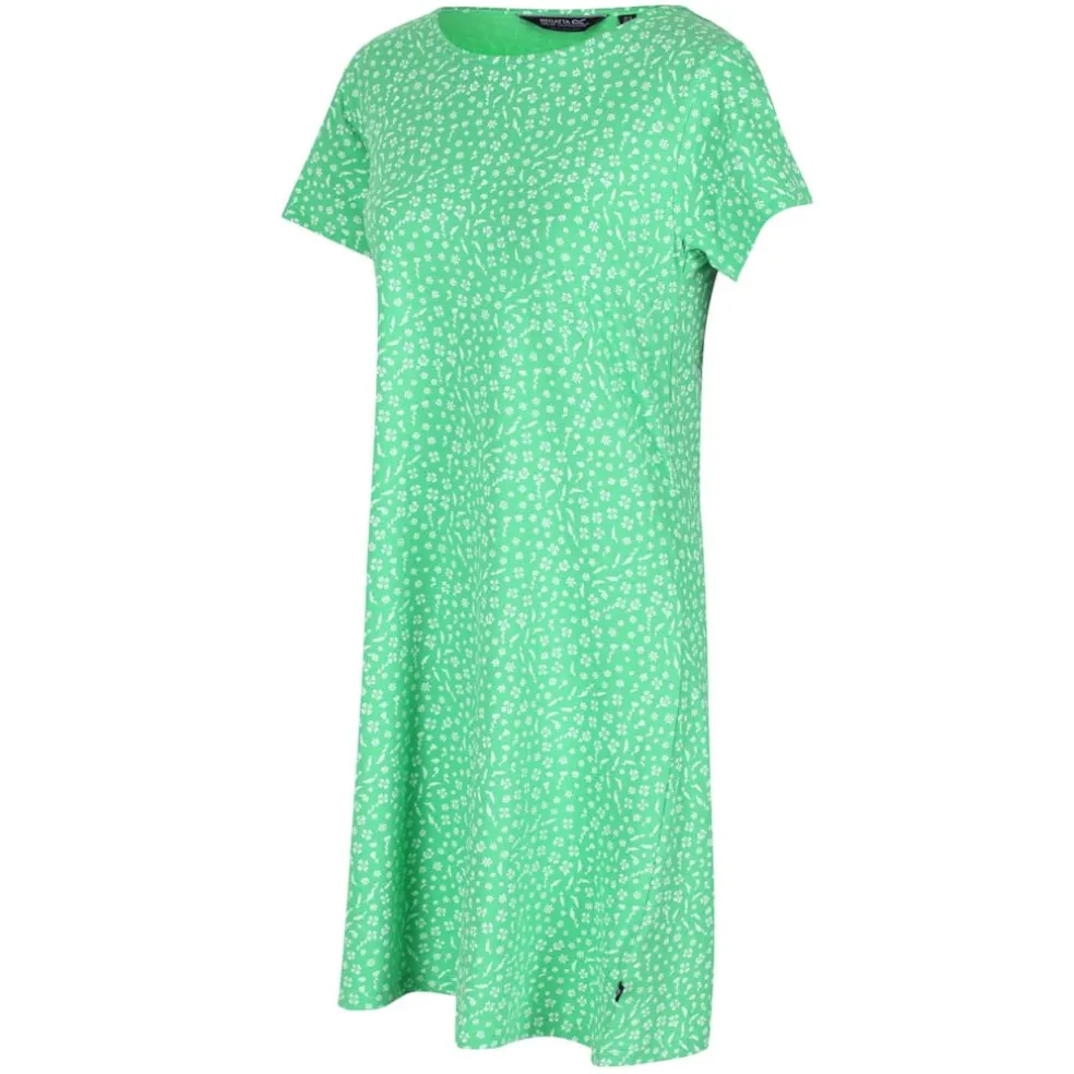 Regatta Balia Silhouette Sun Dress in Green
