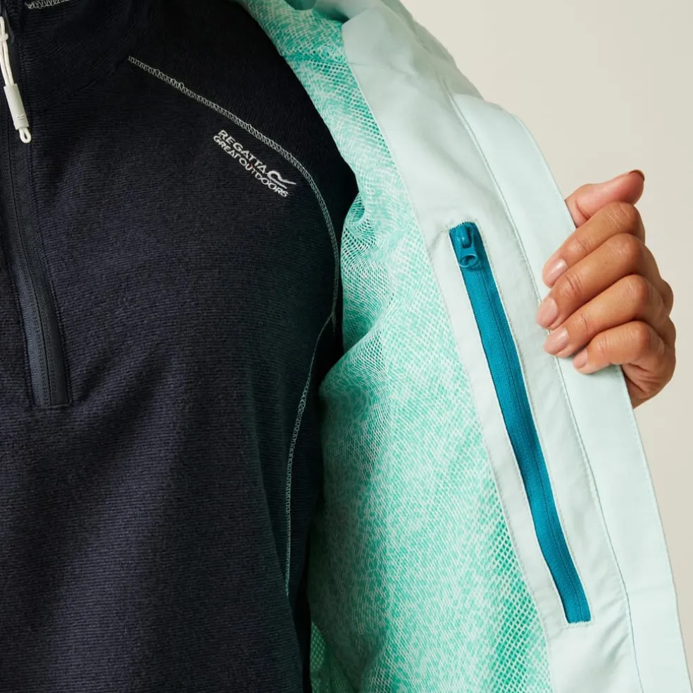 Regatta Womens Hamara Waterproof Jacket in Blue