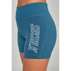 SikSilk Sports Essentials Booty Shorts in Teal