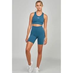 SikSilk Sports Essentials Cycling Shorts in Teal