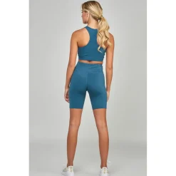 SikSilk Sports Essentials Cycling Shorts in Teal