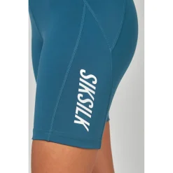 SikSilk Sports Essentials Cycling Shorts in Teal