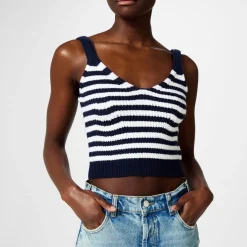 Simkhai Braylee Tank Top in Blue