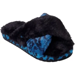 Skechers Cozy Slides in Black