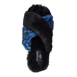 Skechers Cozy Slides in Black