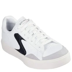 Skechers Eden Lx Slick Talk Court Trainers in White